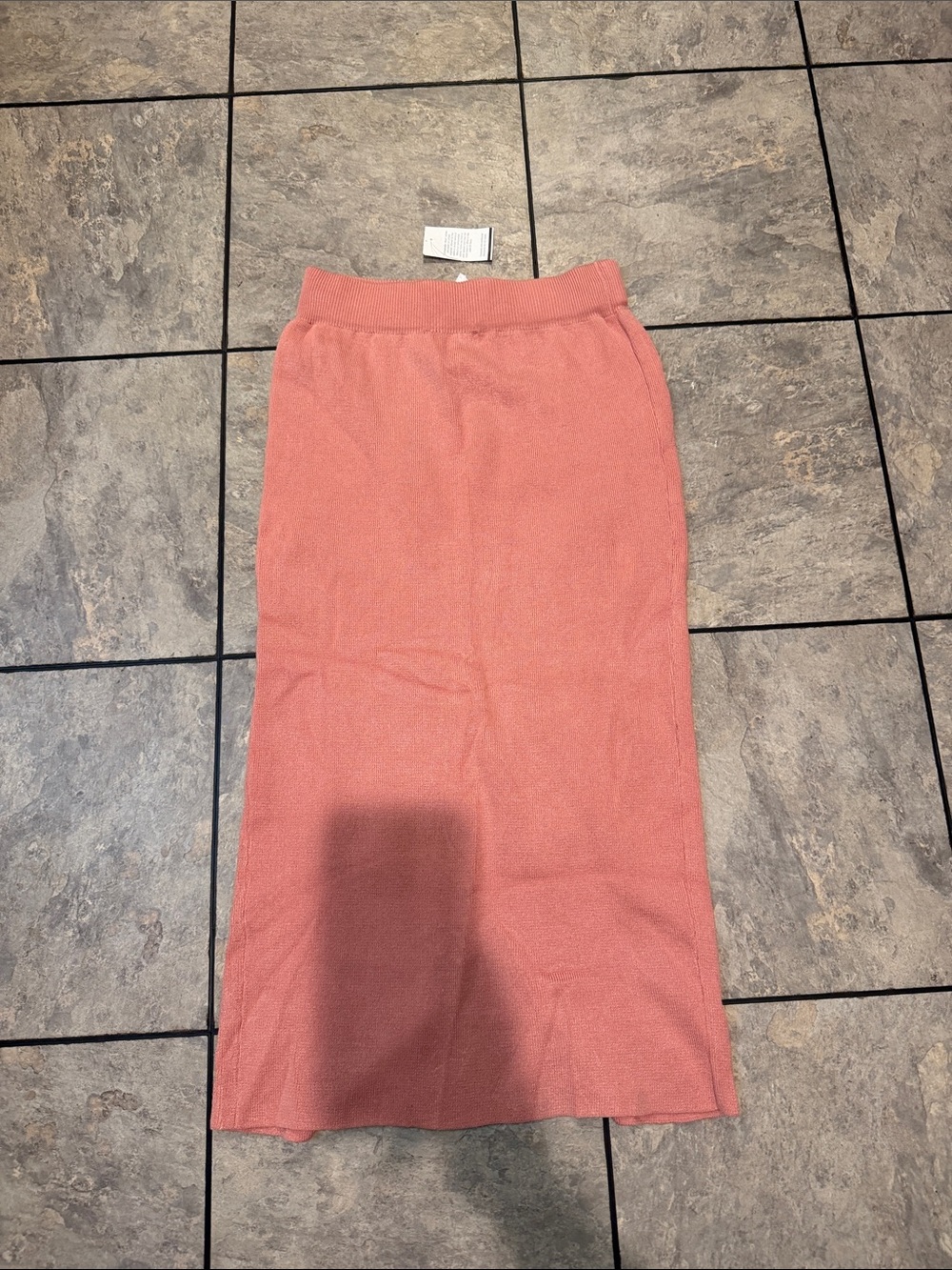 Macys Salmon colored long skirt